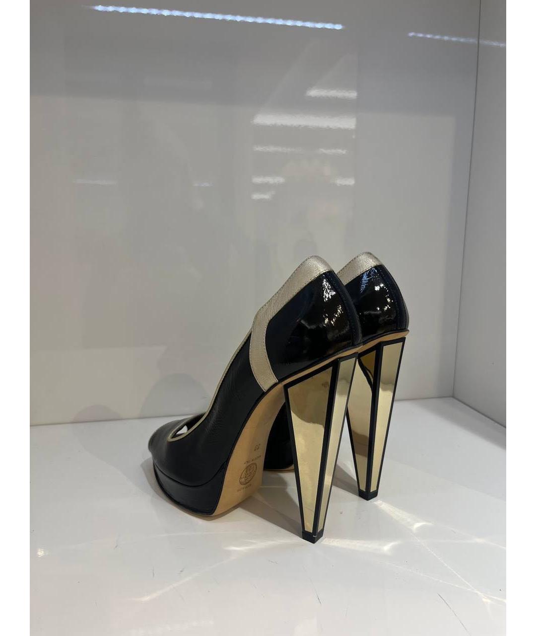 VERSACE Черные туфли, фото 3