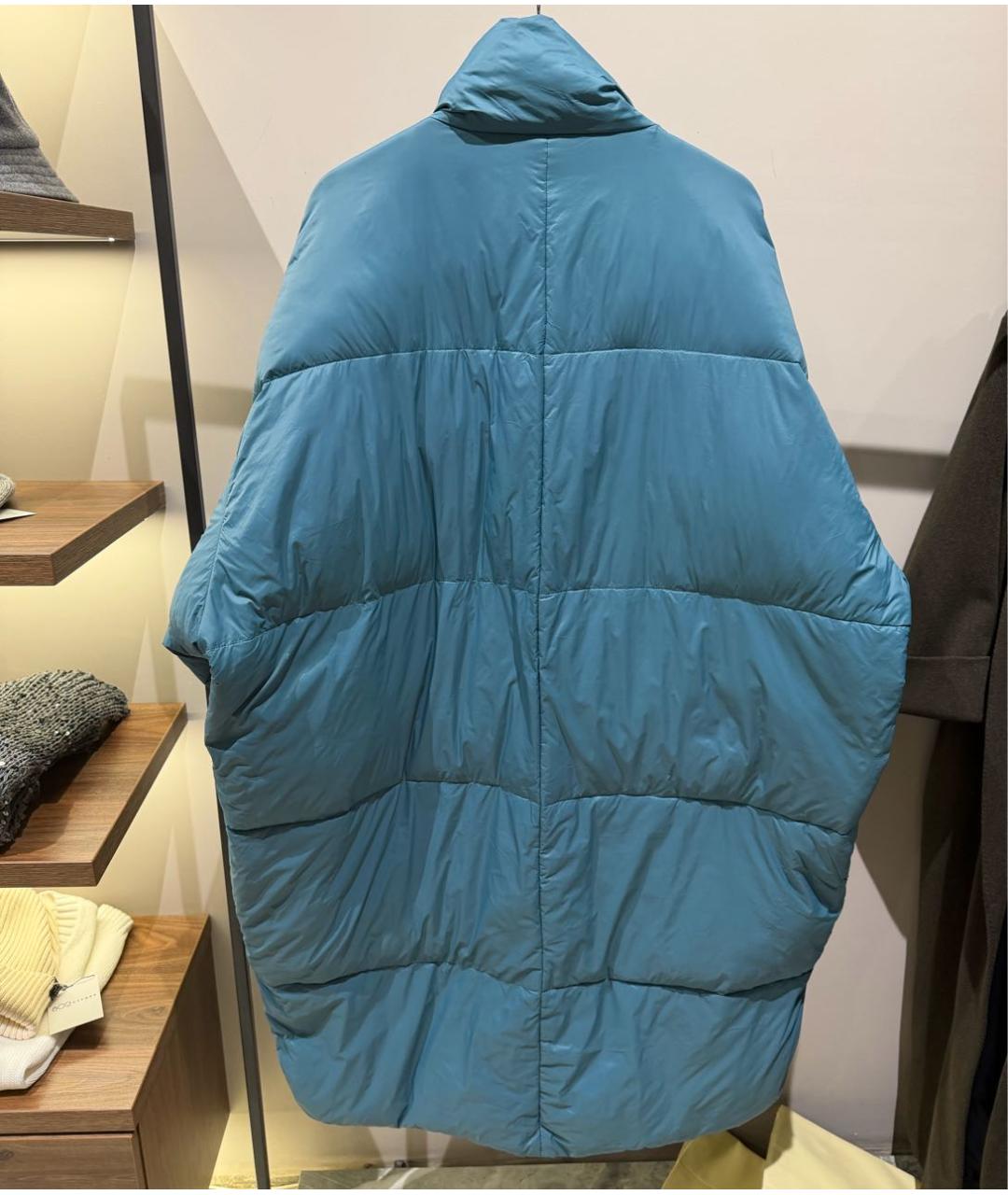 ISABEL MARANT Бирюзовый пуховик, фото 2