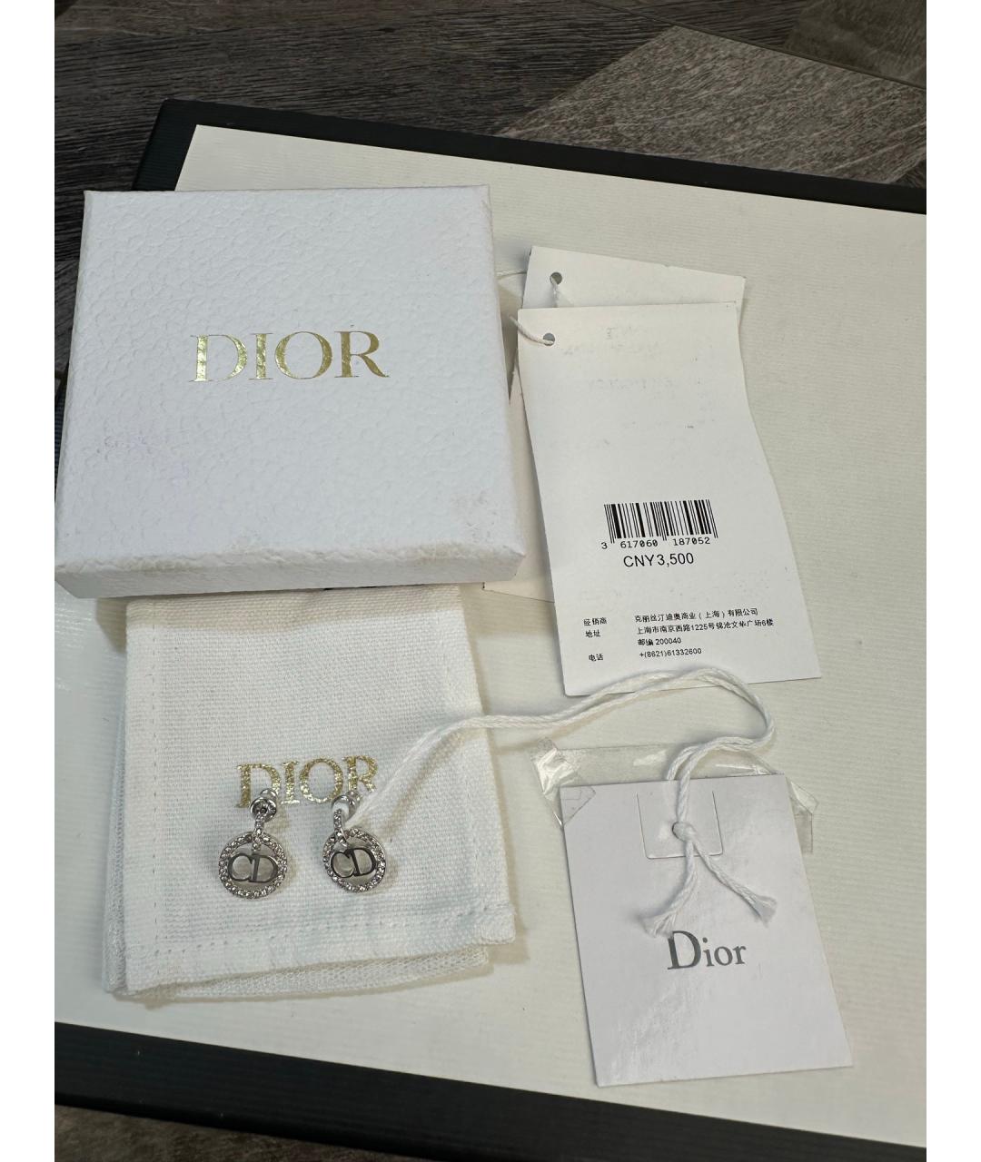 CHRISTIAN DIOR Серебряные серьги, фото 5