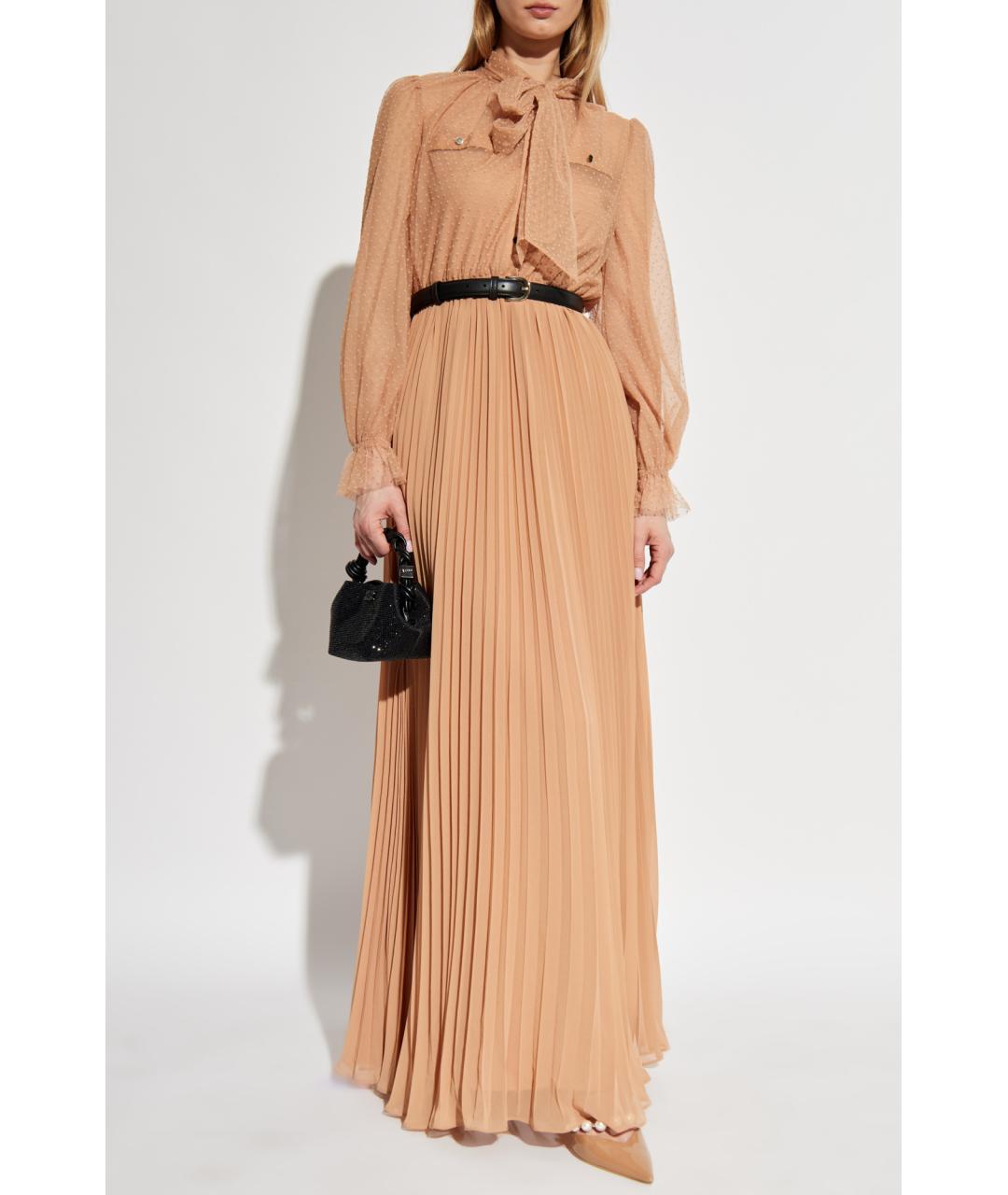 SELF-PORTRAIT Бежевое коктейльное платье, фото 2