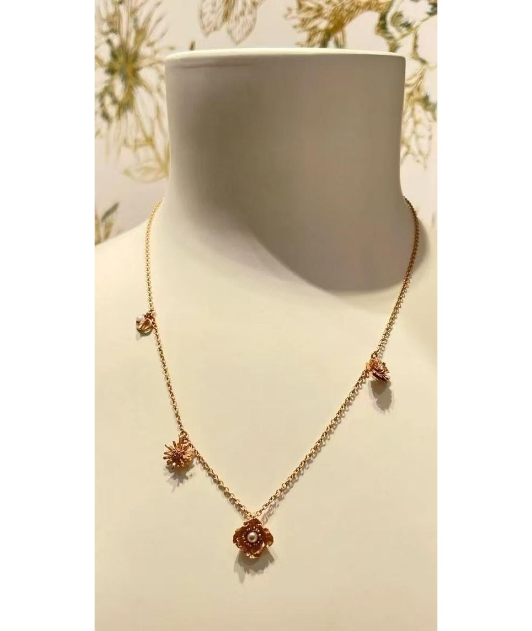 CHRISTIAN DIOR Золотое колье, фото 8