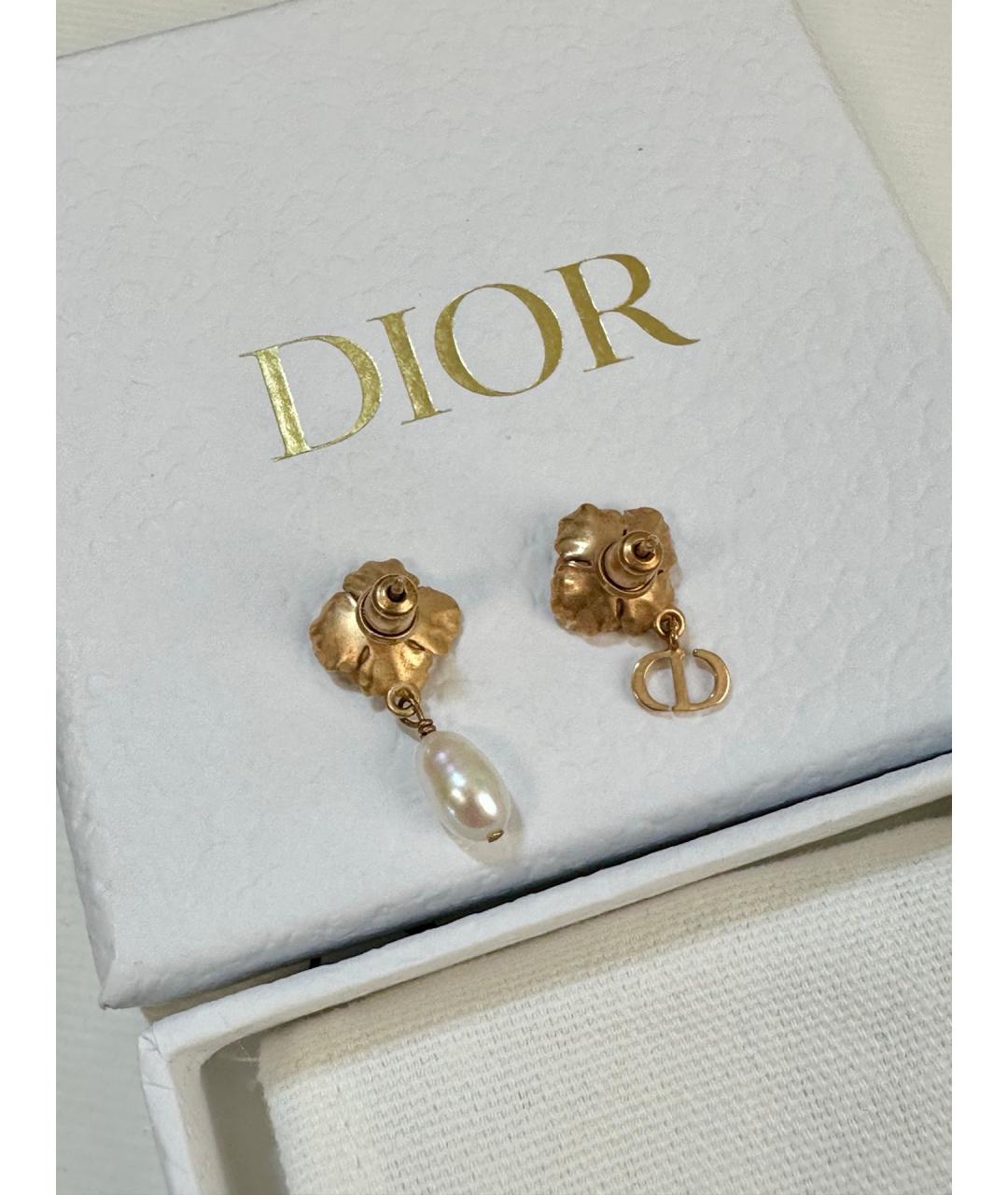 CHRISTIAN DIOR Розовые серьги, фото 4