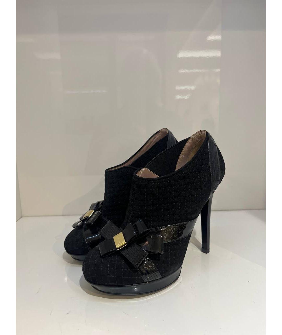 VERSACE Черные ботинки, фото 2