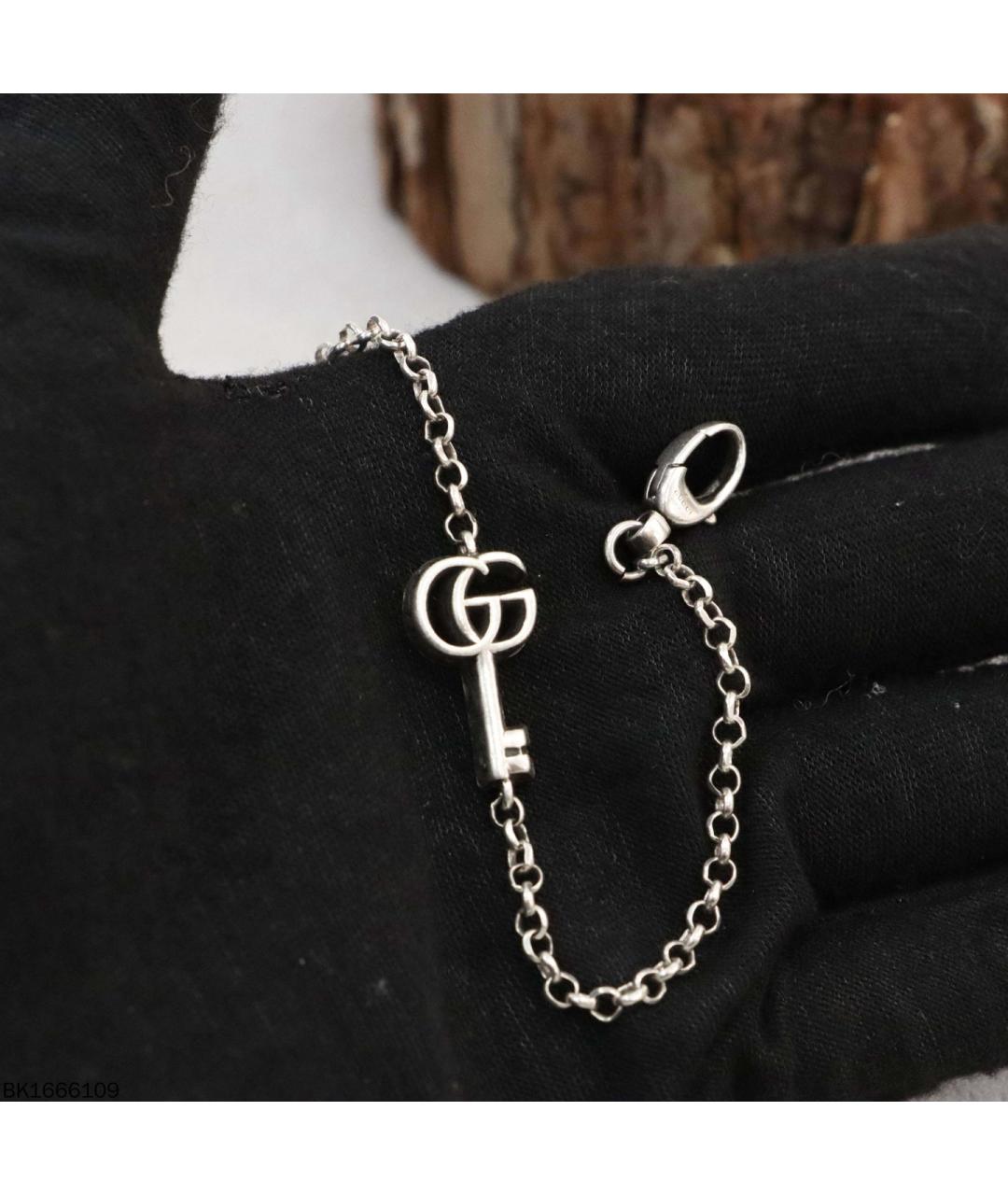 GUCCI Серебрянный серебряный браслет, фото 2