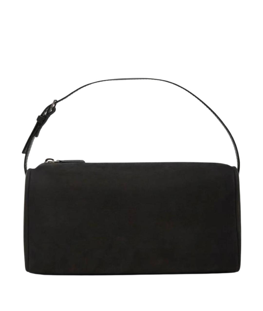 THE ROW Черная тканевая сумка с короткими ручками, фото 1