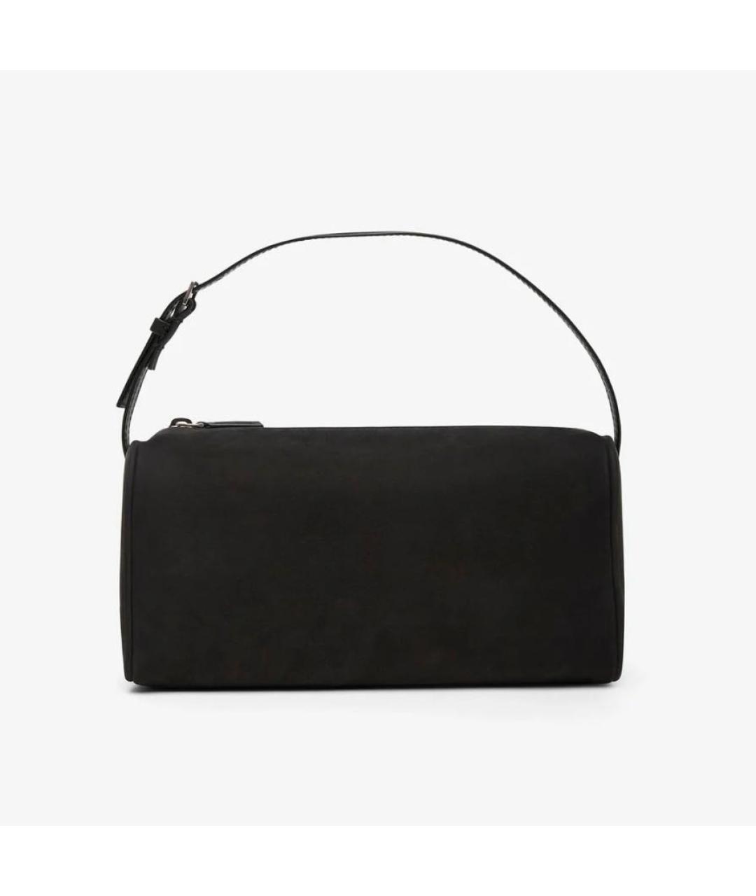 THE ROW Черная тканевая сумка с короткими ручками, фото 6