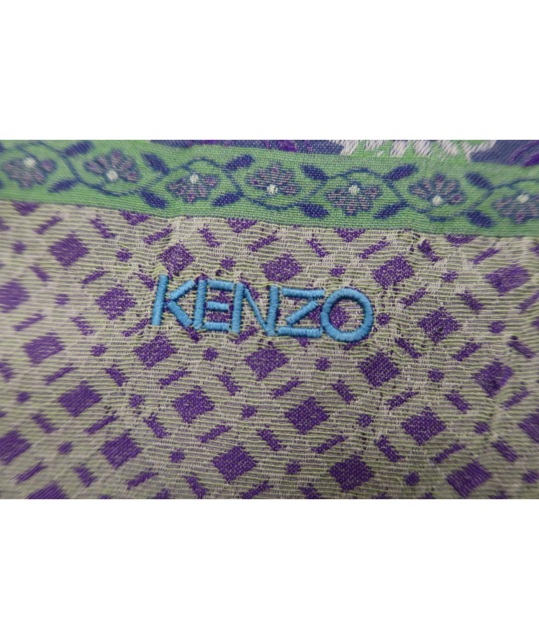 KENZO Мульти шелковый платок, фото 3