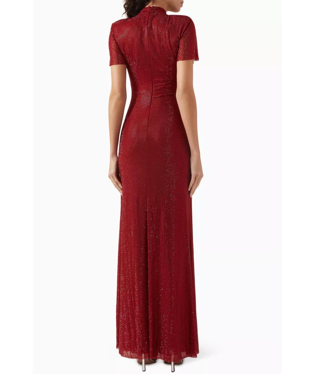 SELF-PORTRAIT Красное коктейльное платье, фото 8