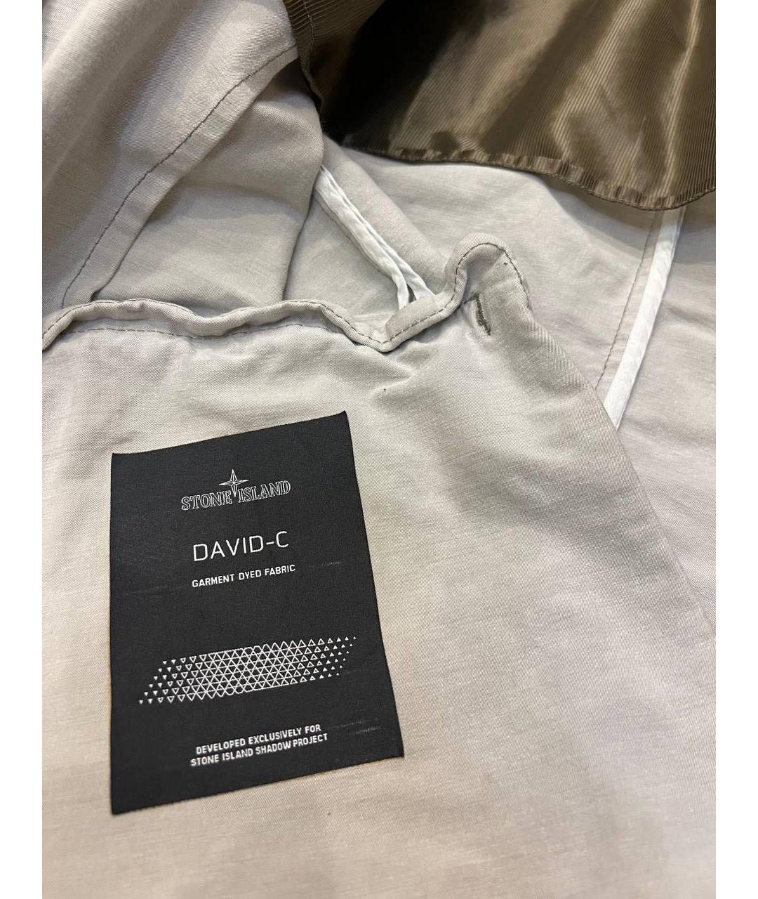 STONE ISLAND SHADOW PROJECT Бежевая полиэстеровая куртка, фото 3