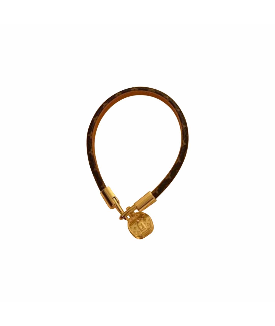 LOUIS VUITTON Коричневый браслет, фото 1
