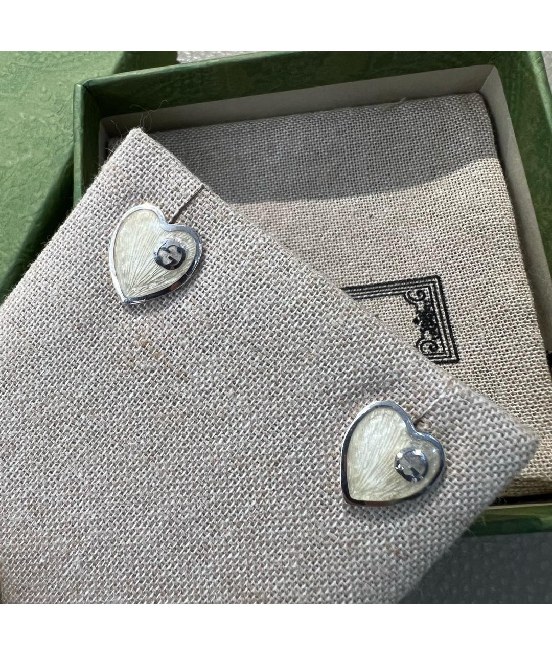 GUCCI Серебряные серебряные серьги, фото 7