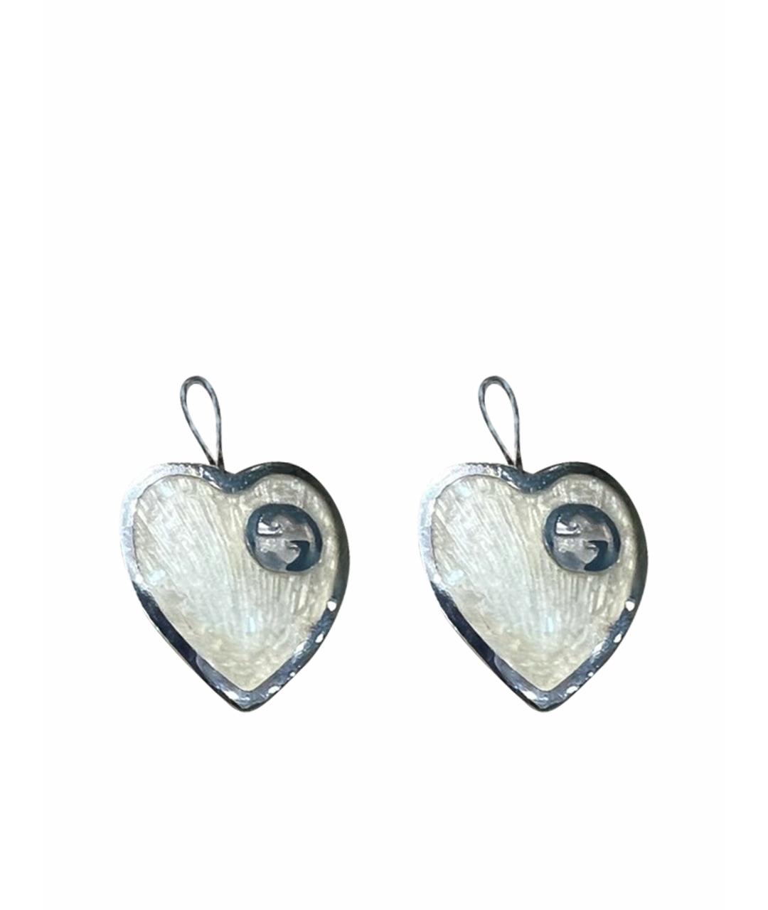 GUCCI Серебряные серебряные серьги, фото 1