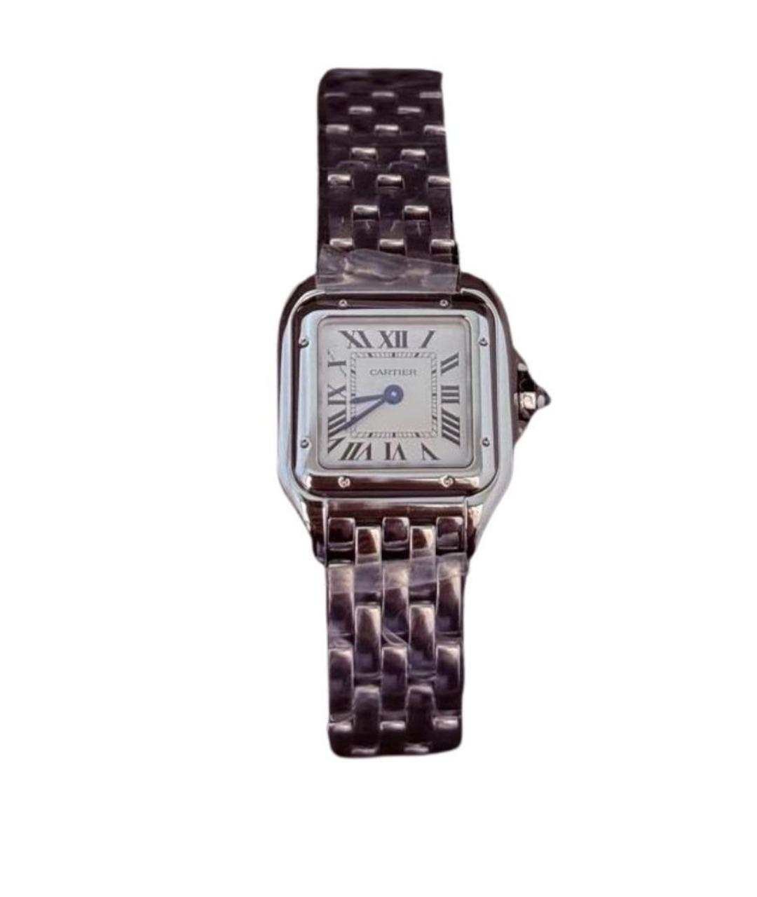 CARTIER Серебряные металлические часы, фото 1