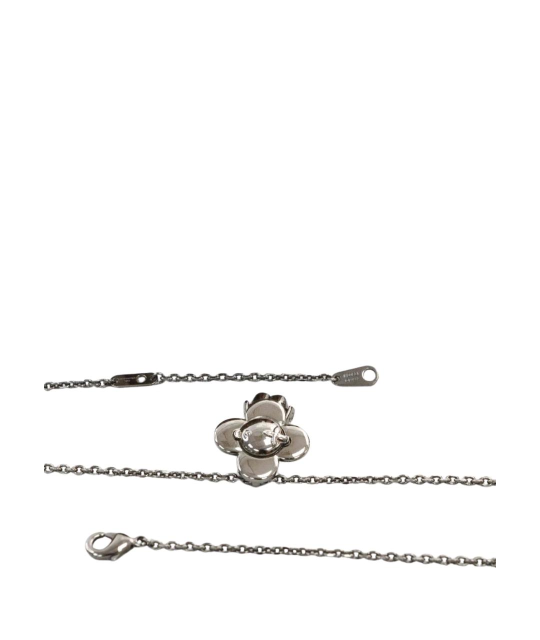 LOUIS VUITTON Серебряное металлическое колье, фото 1