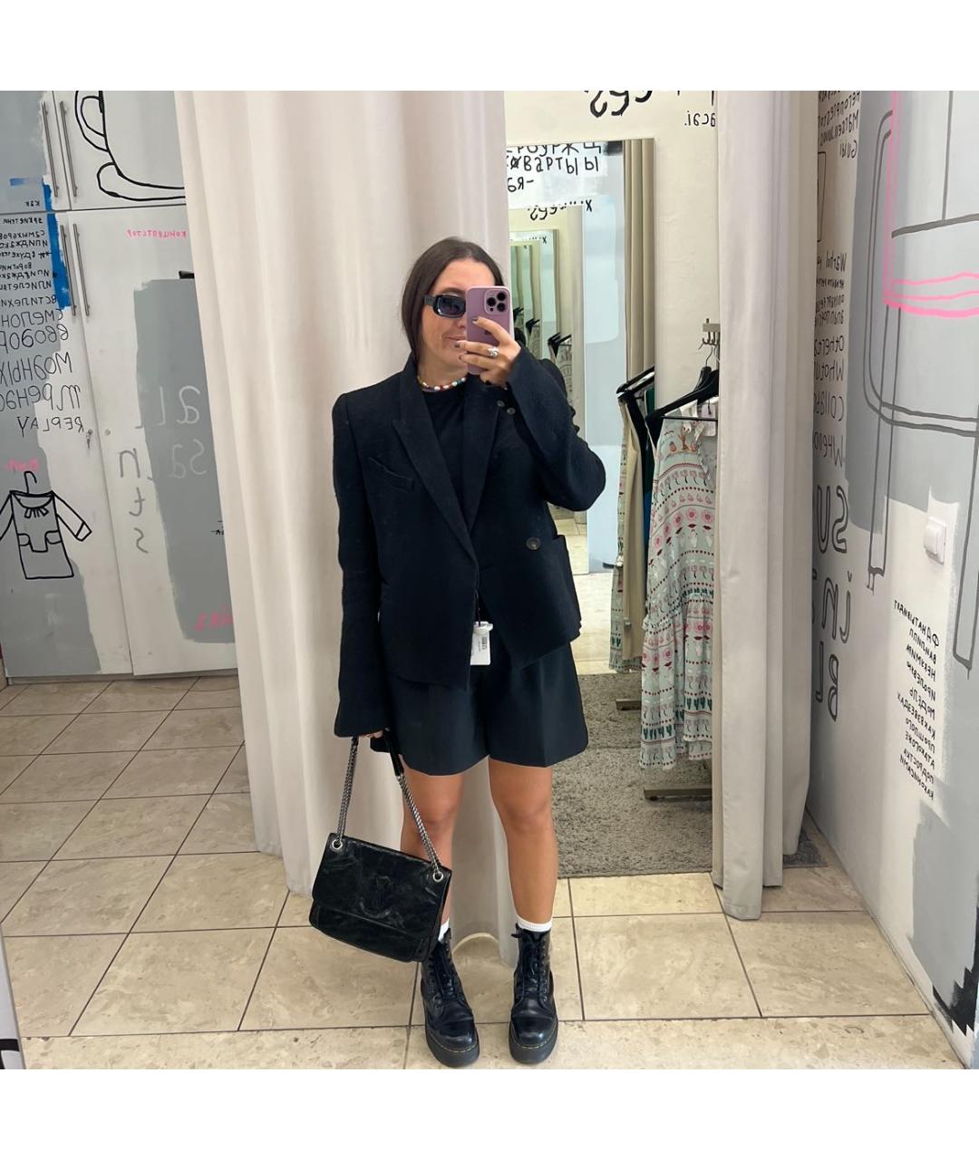 RICK OWENS Черный шерстяной жакет/пиджак, фото 2