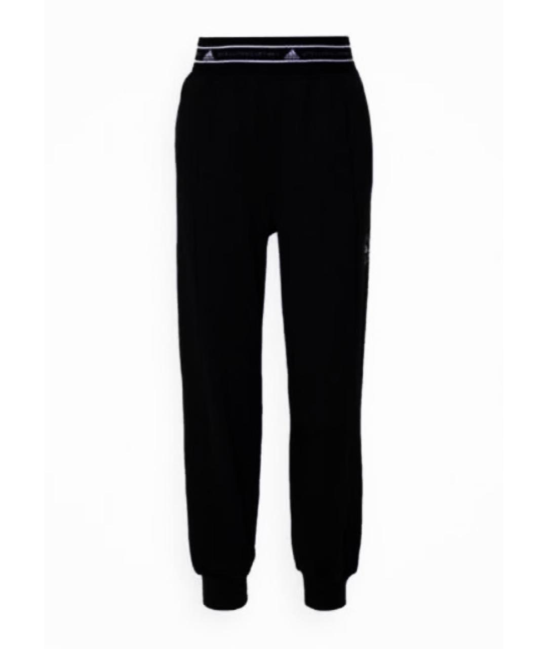 ADIDAS BY STELLA MCCARTNEY Черные хлопковые спортивные брюки и шорты, фото 1