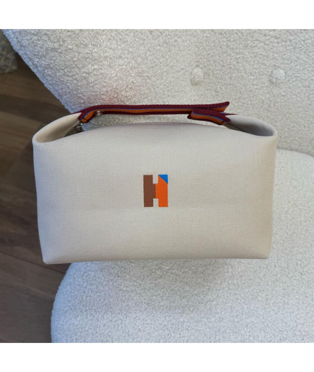 HERMES Мульти хлопковая косметичка, фото 8