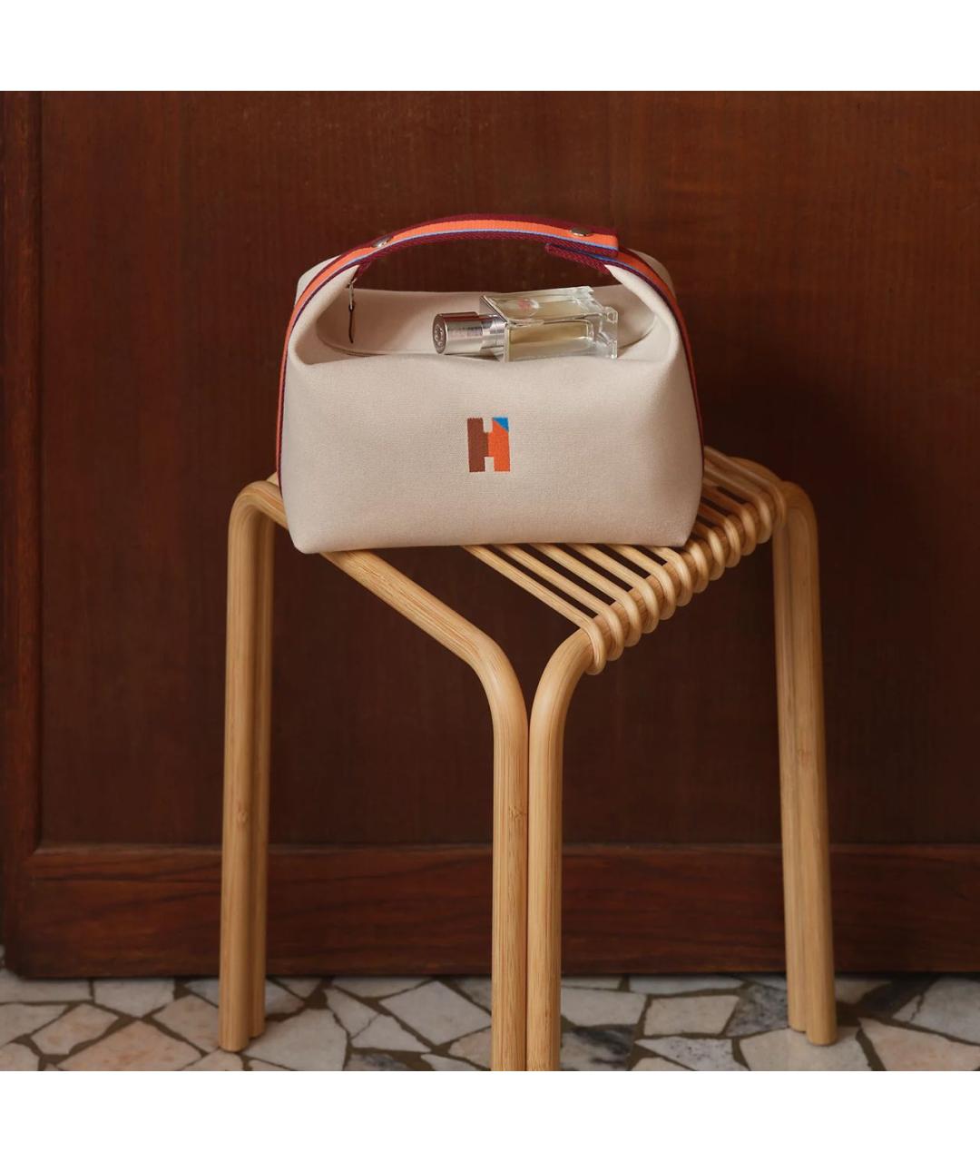 HERMES Мульти хлопковая косметичка, фото 7