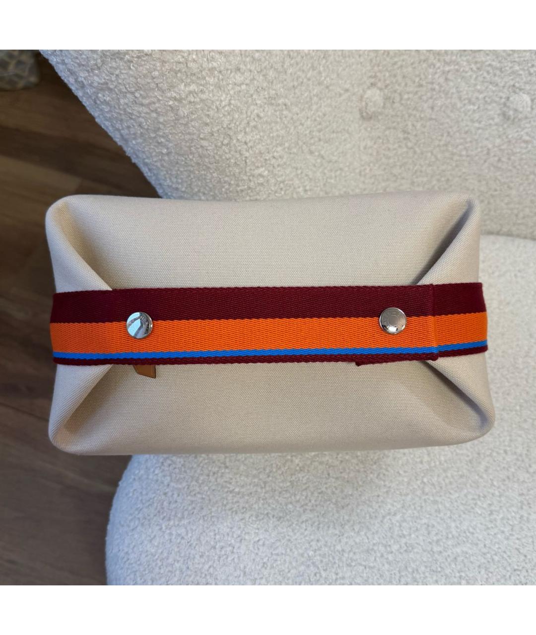 HERMES Мульти хлопковая косметичка, фото 5