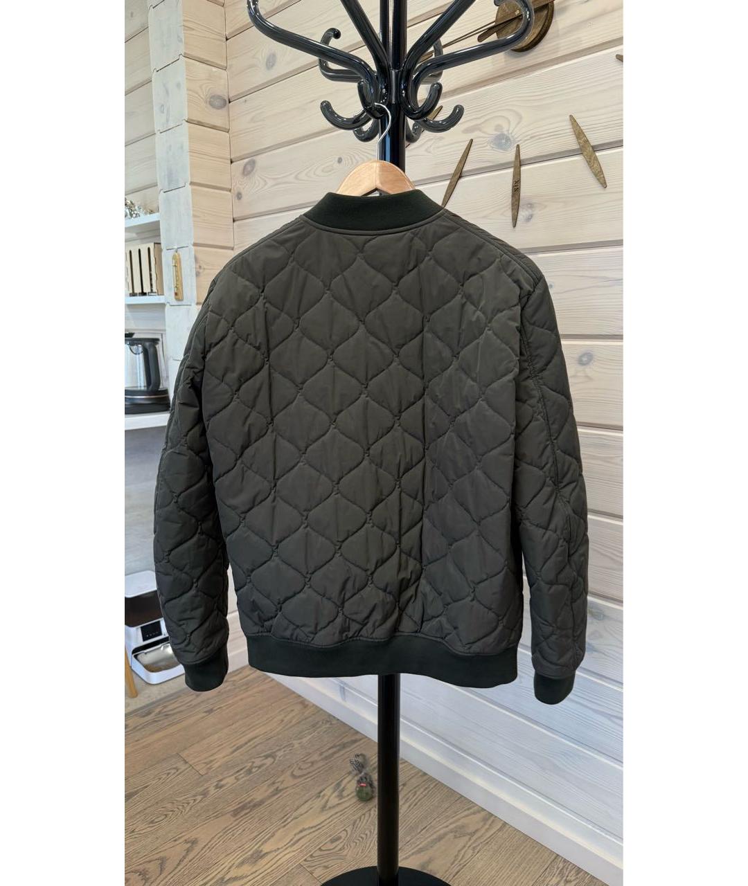 BILLIONAIRE Хаки полиамидовая куртка, фото 2