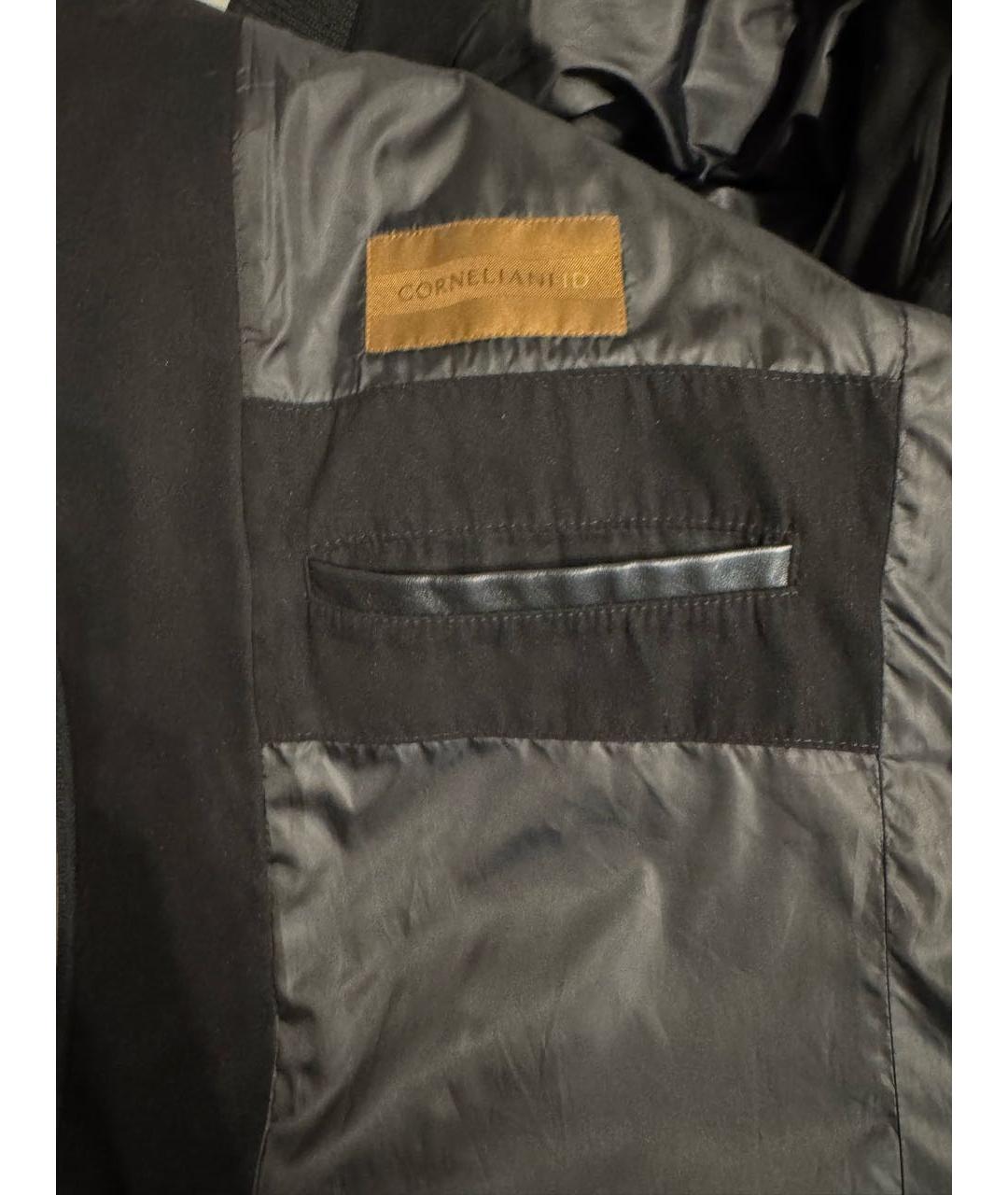 CORNELIANI Черная полиэстеровая куртка, фото 6