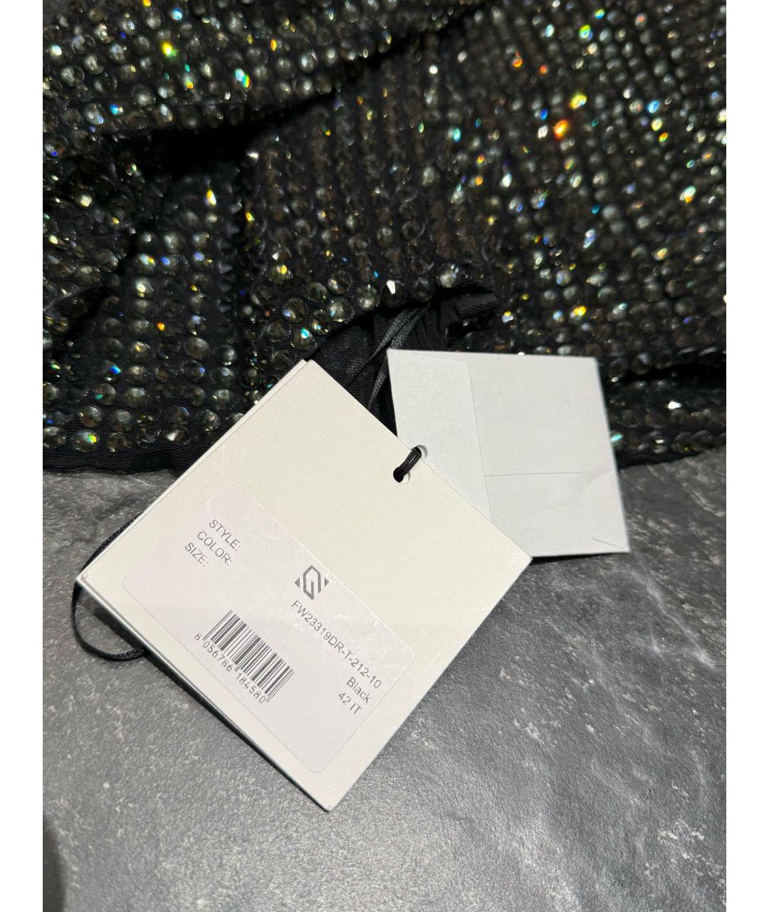 GIUSEPPE DI MORABITO Черное вечернее платье, фото 5