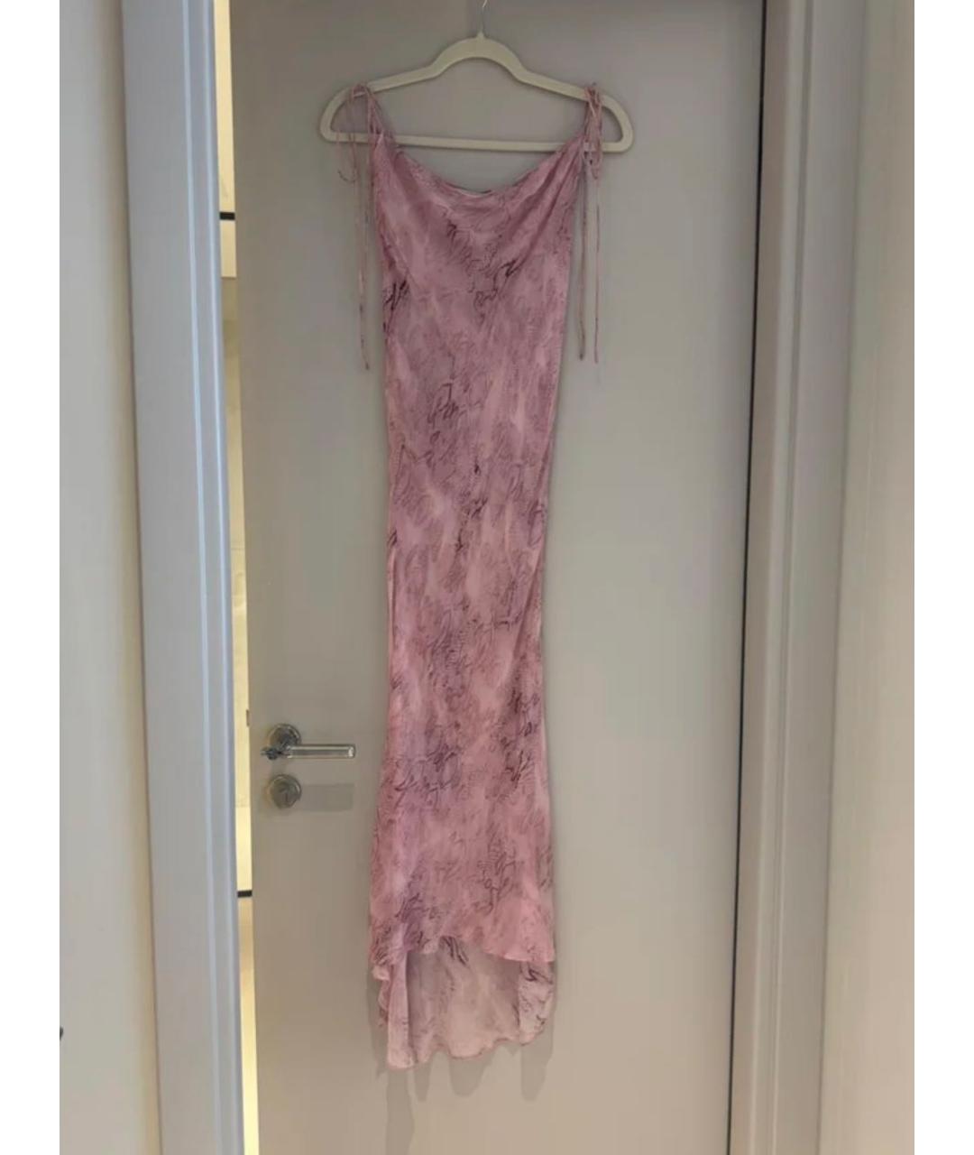 RAT&BOA Розовый вискозный костюм с юбками, фото 9