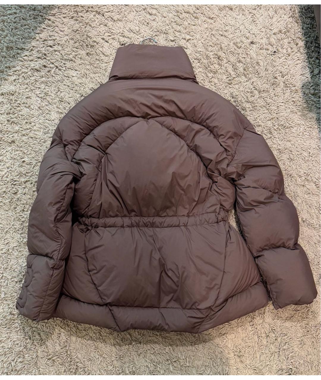 BACON Коричневый полиамидовый пуховик, фото 2