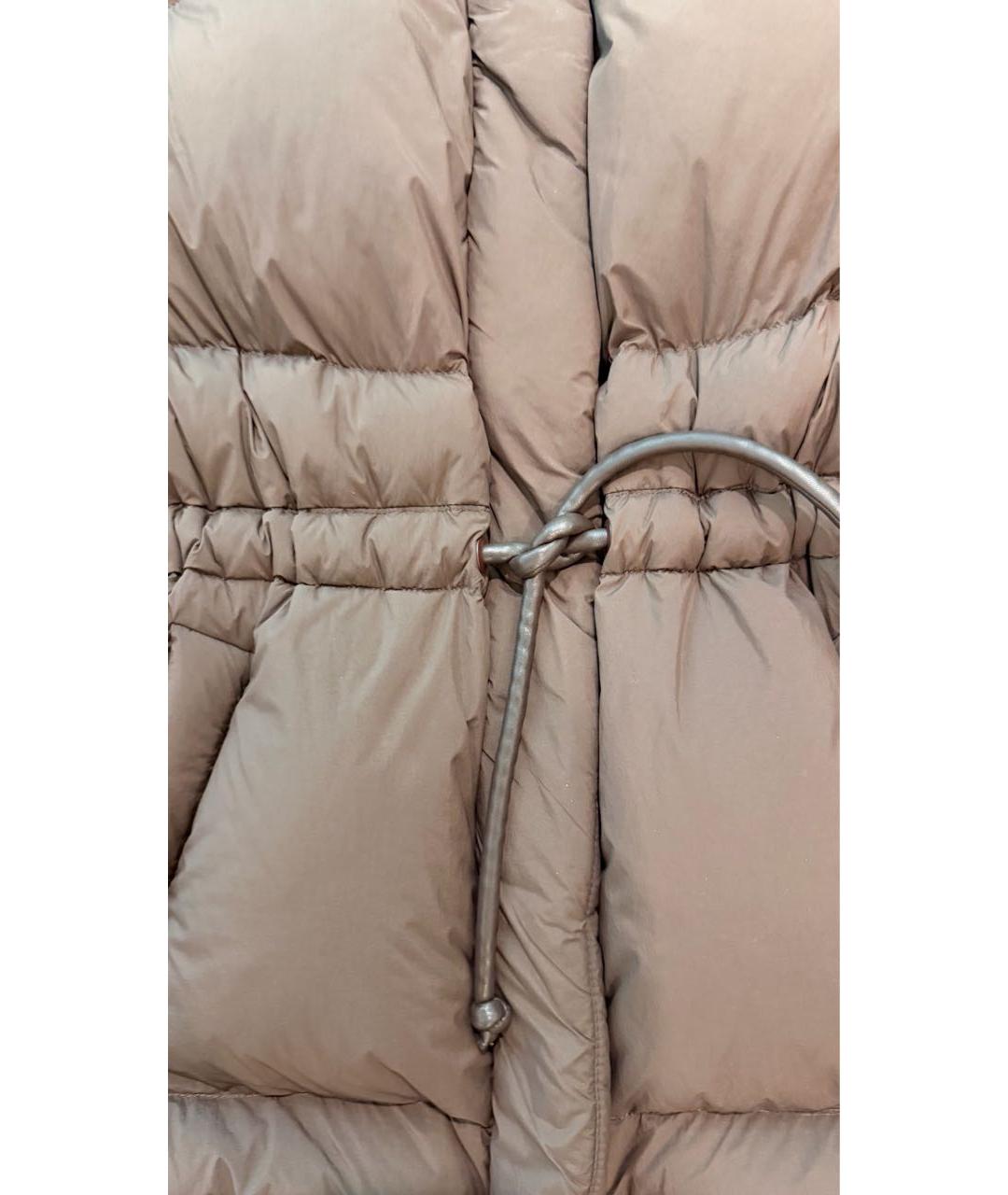 BACON Коричневый полиамидовый пуховик, фото 3