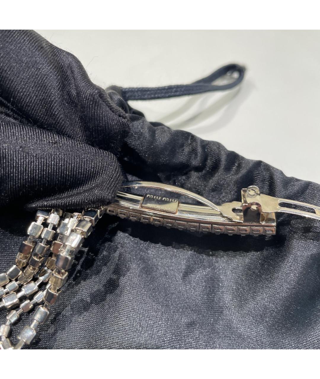 MIU MIU Серебряная заколка, фото 7