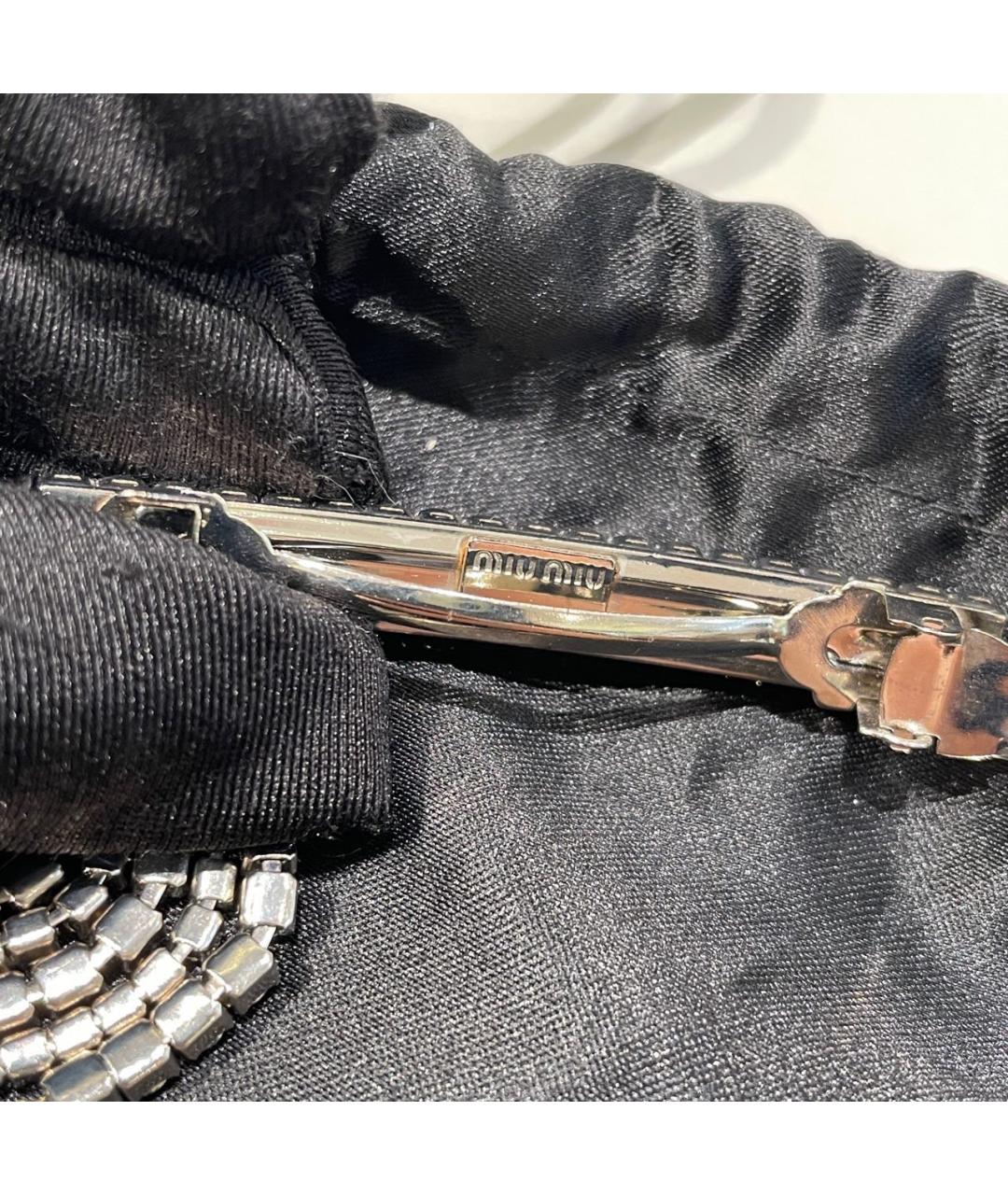 MIU MIU Серебряная заколка, фото 9