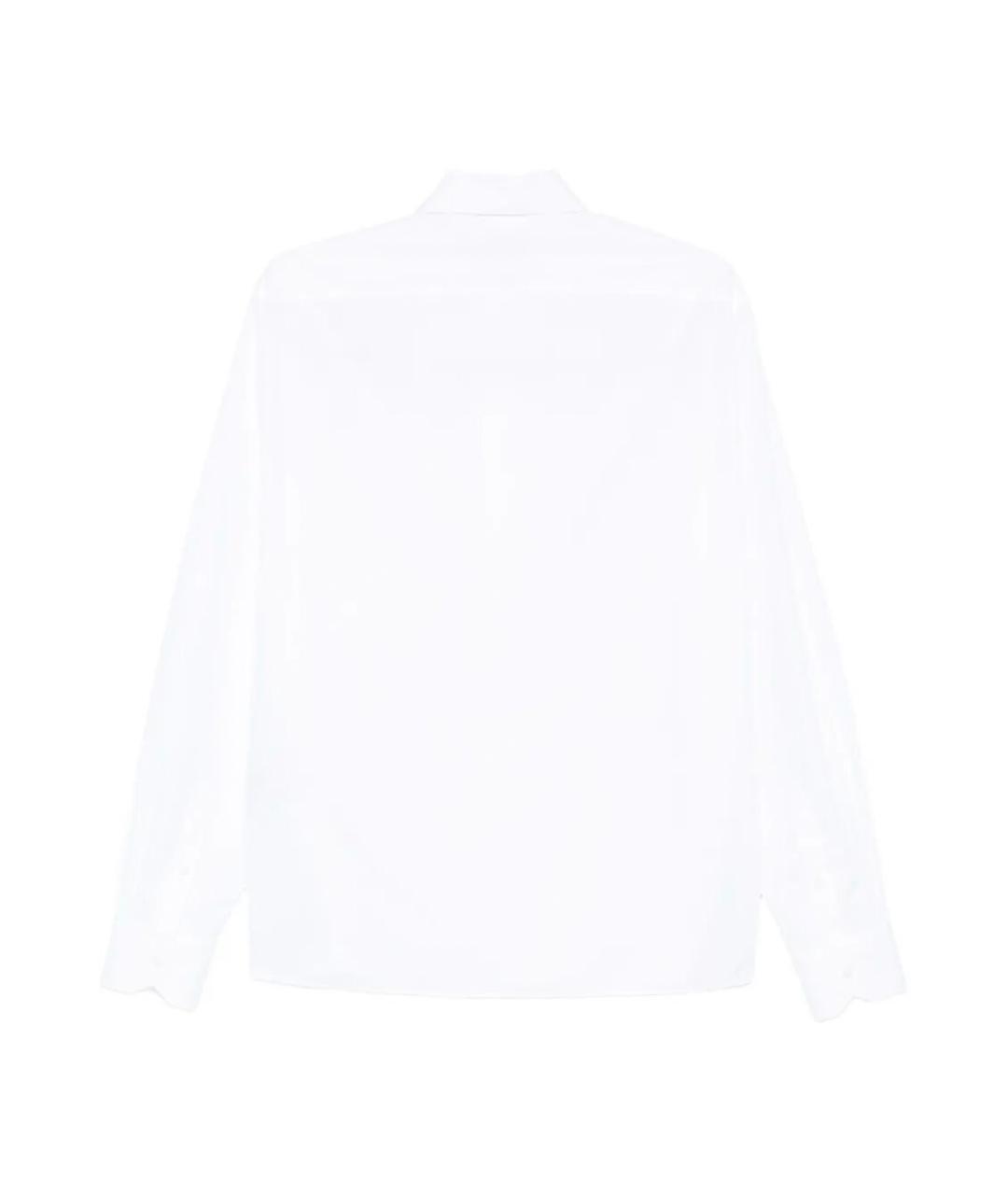 FENDI Белая хлопковая кэжуал рубашка, фото 2