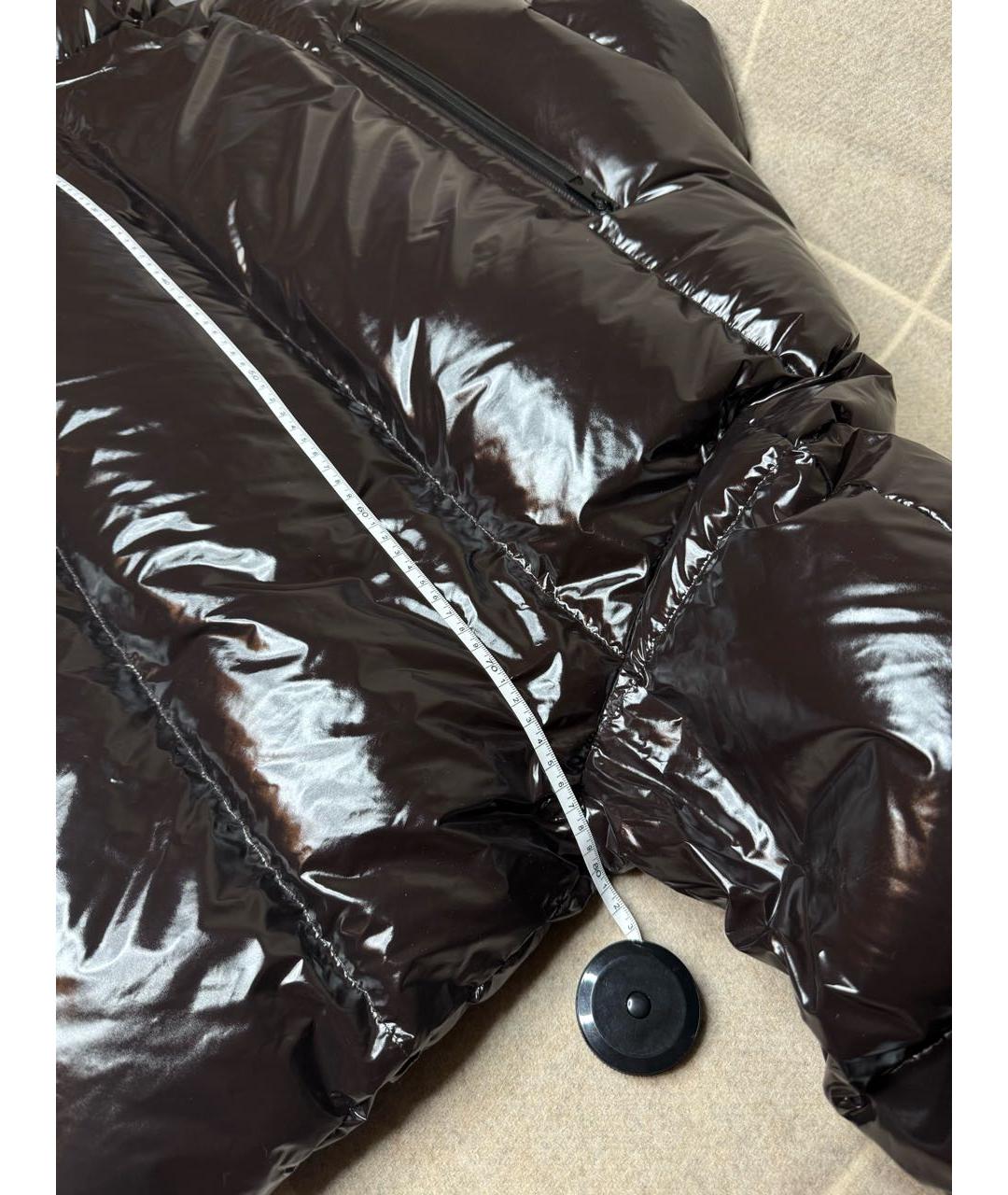 BOTTEGA VENETA Коричневый пуховик, фото 6