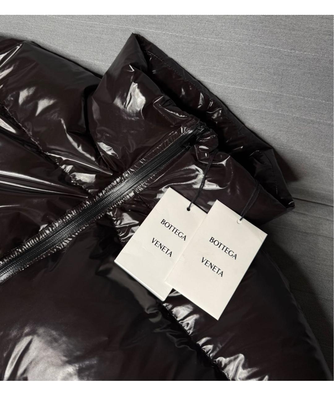 BOTTEGA VENETA Коричневый пуховик, фото 5