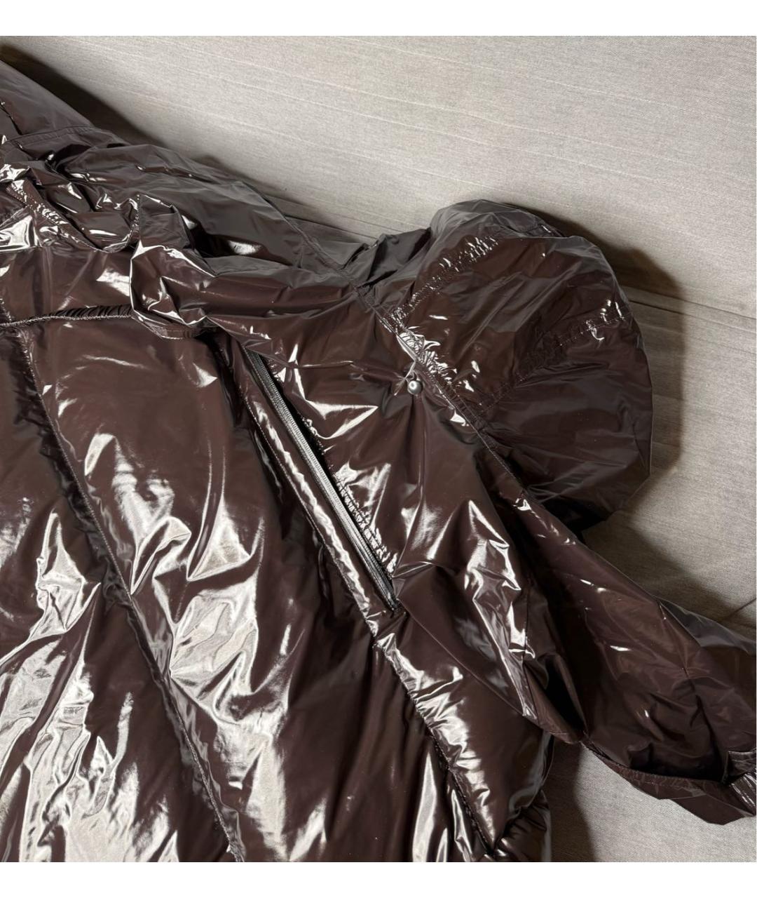 BOTTEGA VENETA Коричневый пуховик, фото 4