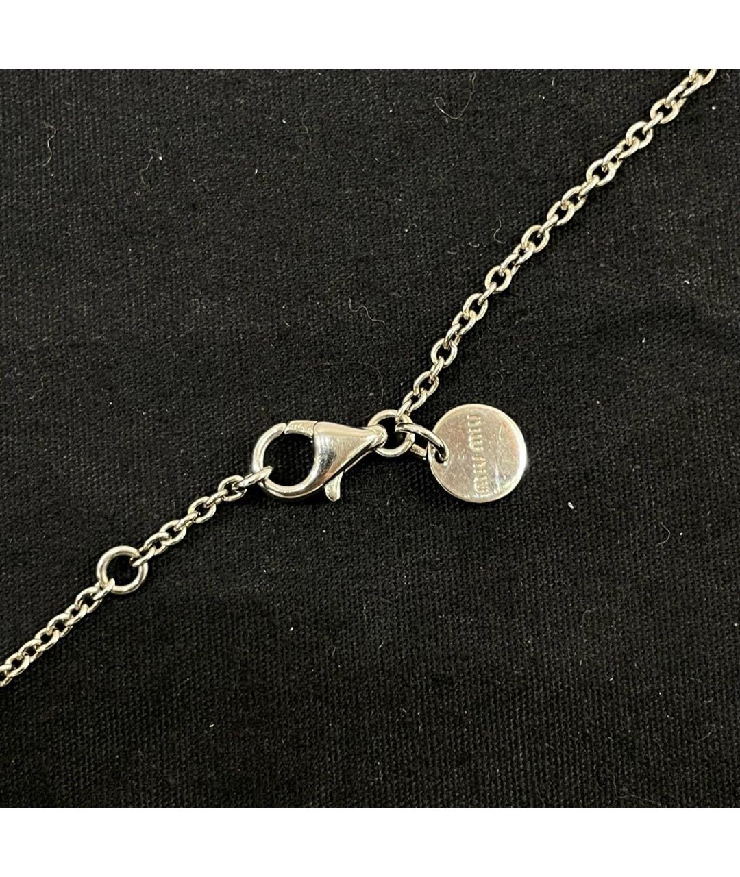 MIU MIU Золотое колье, фото 7