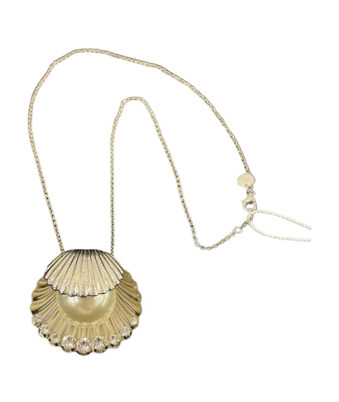 MIU MIU Золотое колье, фото 1