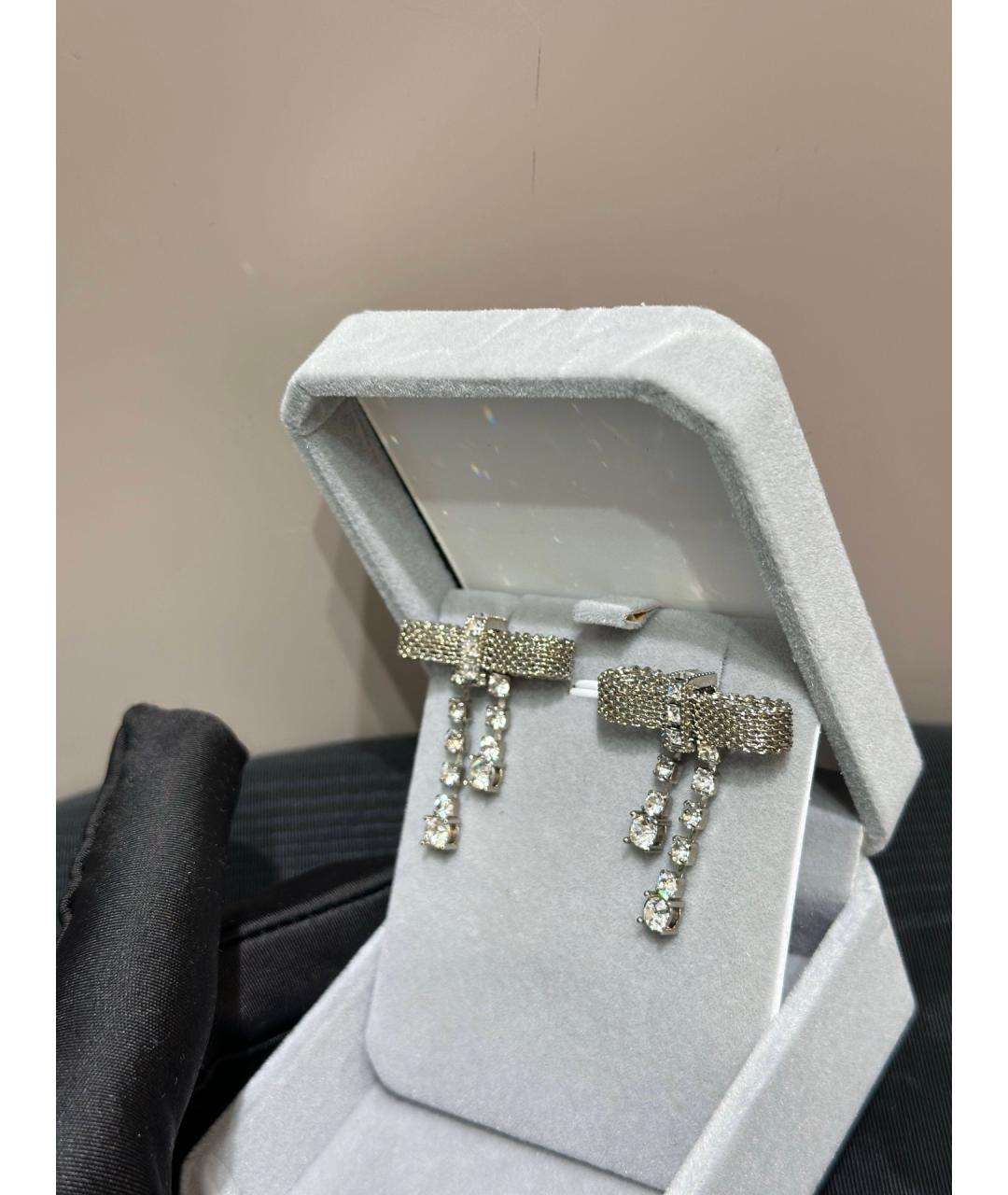 MIU MIU Серебряные серьги, фото 2