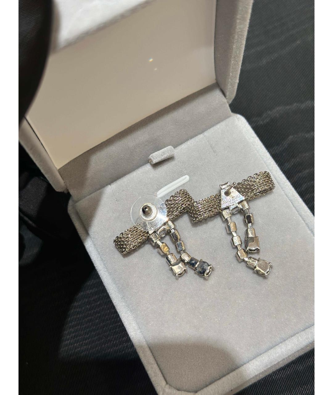 MIU MIU Серебряные серьги, фото 7