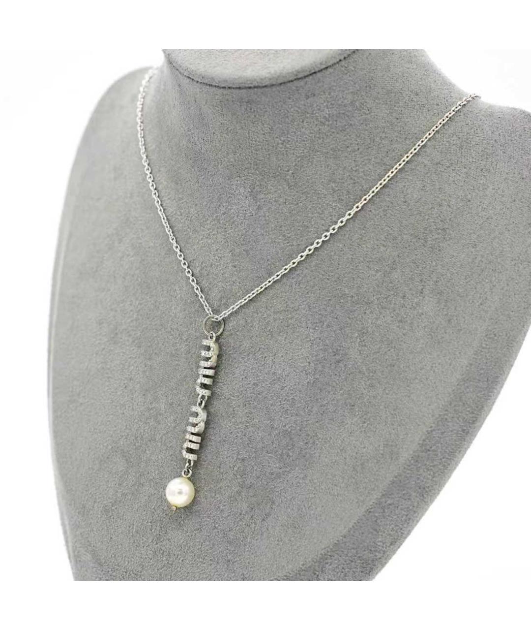 MIU MIU Серебряная подвеска, фото 8