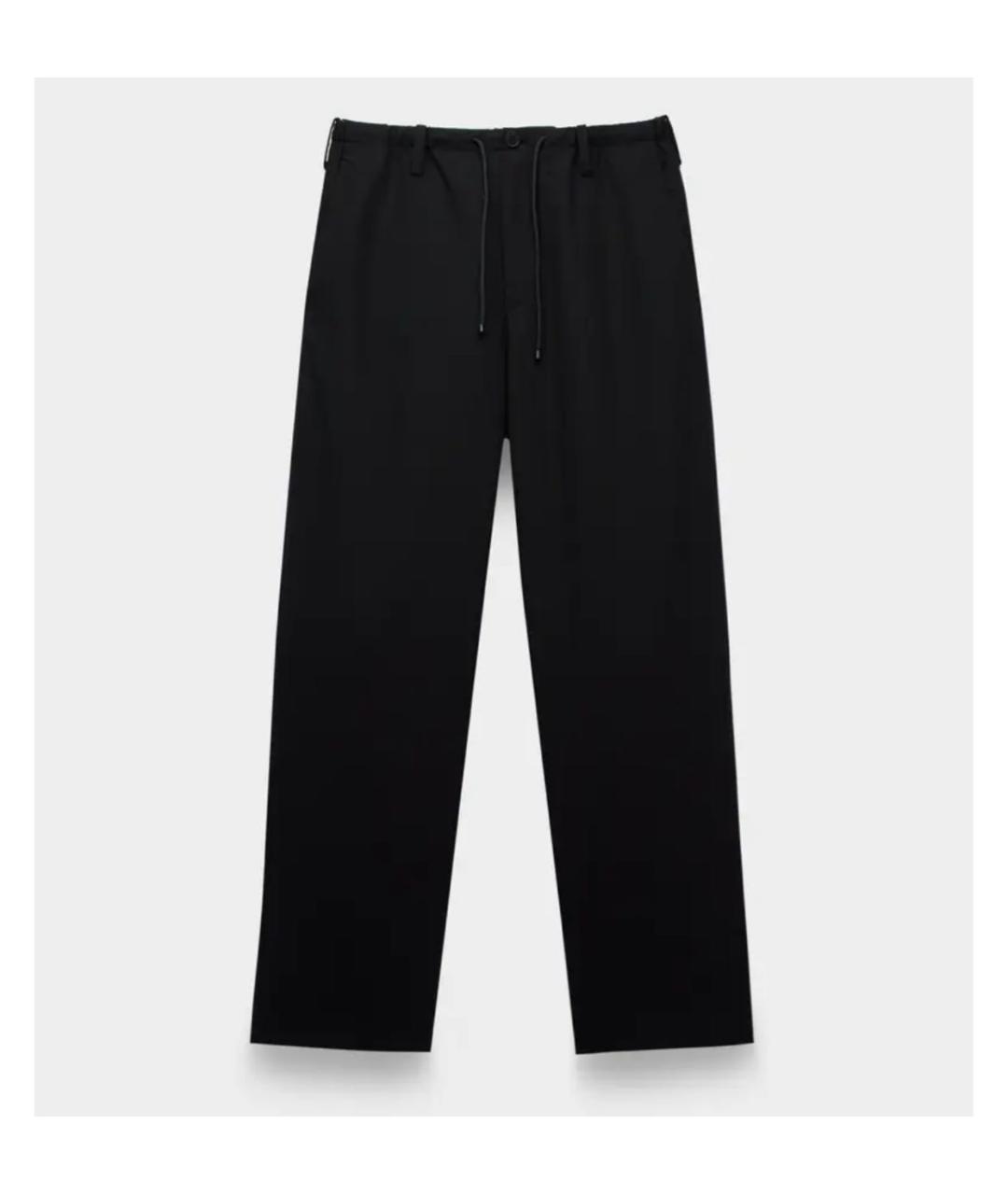 DRIES VAN NOTEN Черные классические брюки, фото 1