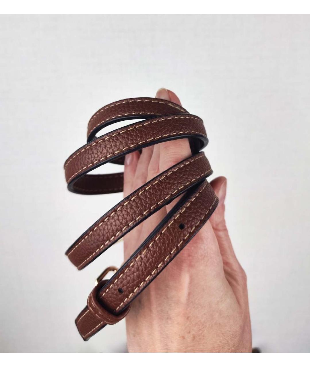 LONGCHAMP Бордовая синтетическая сумка с короткими ручками, фото 7