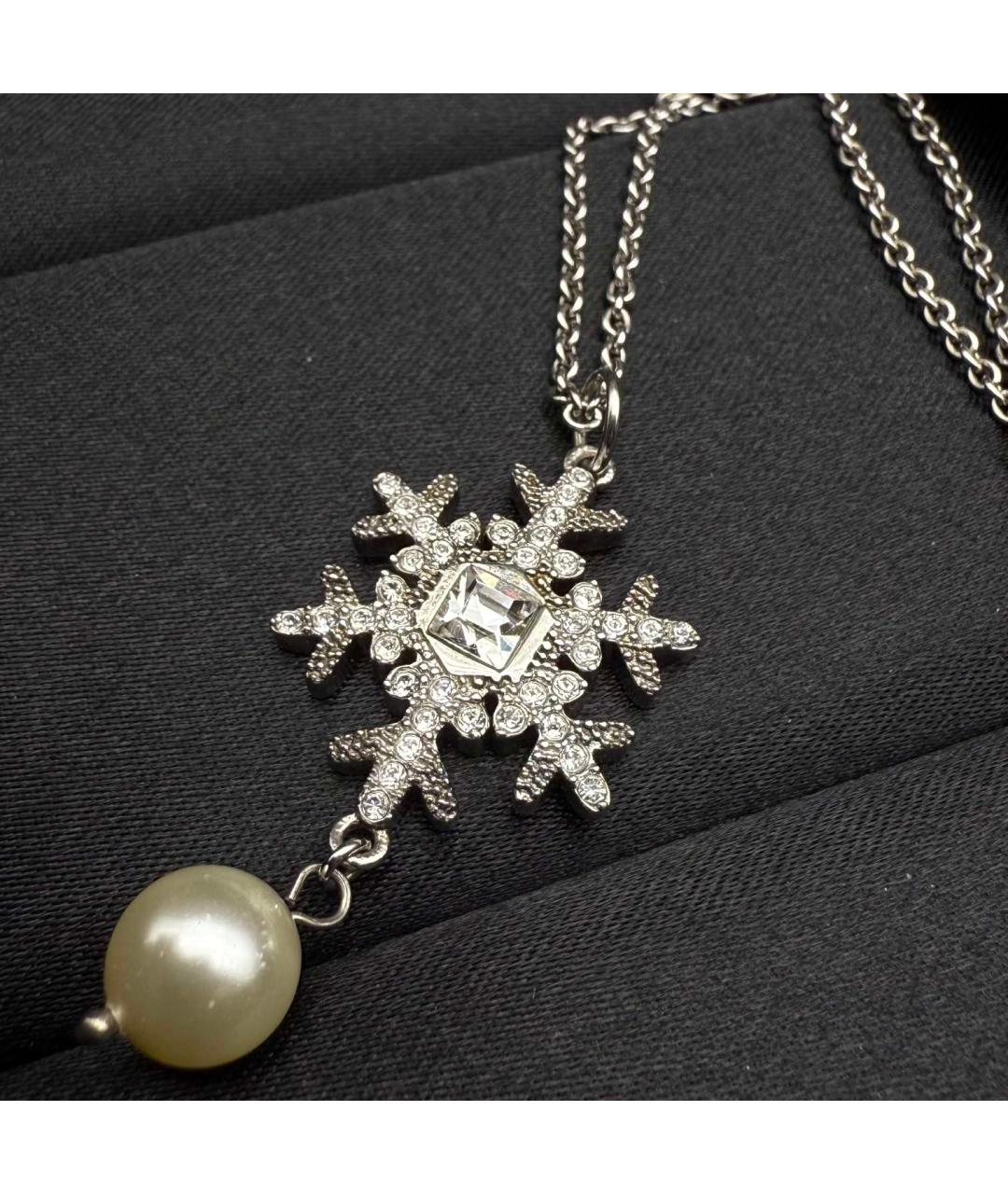 MIU MIU Серебряное серебряное колье, фото 4