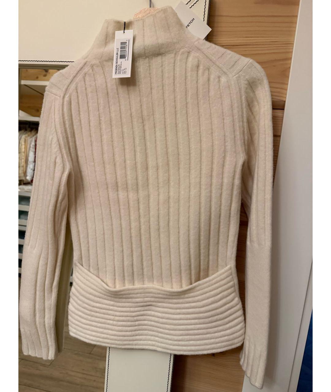 PROENZA SCHOULER Белый шерстяной джемпер / свитер, фото 3