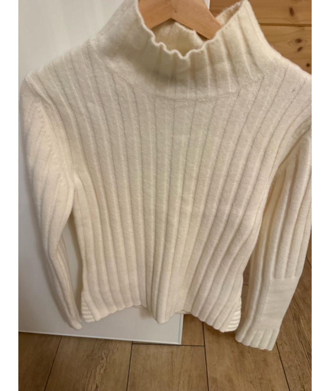 PROENZA SCHOULER Белый шерстяной джемпер / свитер, фото 4