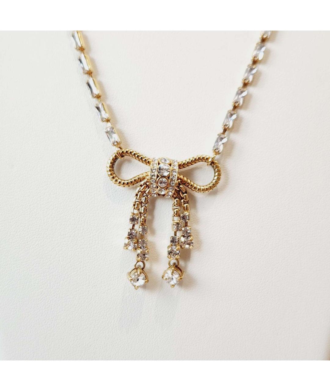 MIU MIU Золотое колье, фото 3