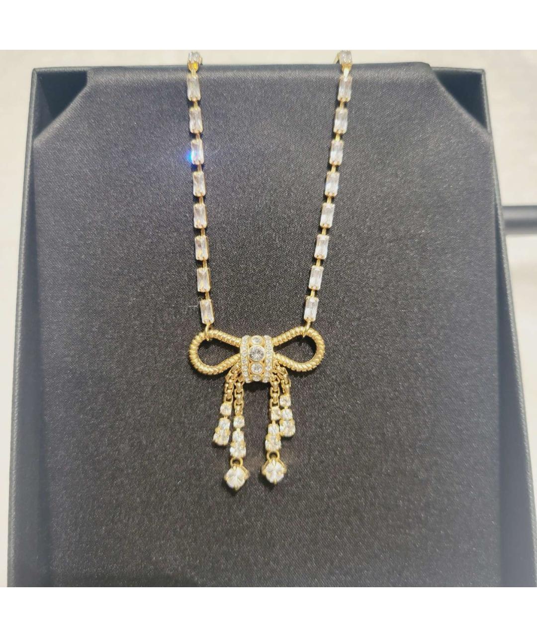 MIU MIU Золотое колье, фото 7