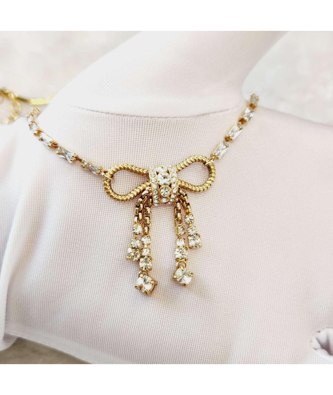 MIU MIU Золотое колье, фото 5