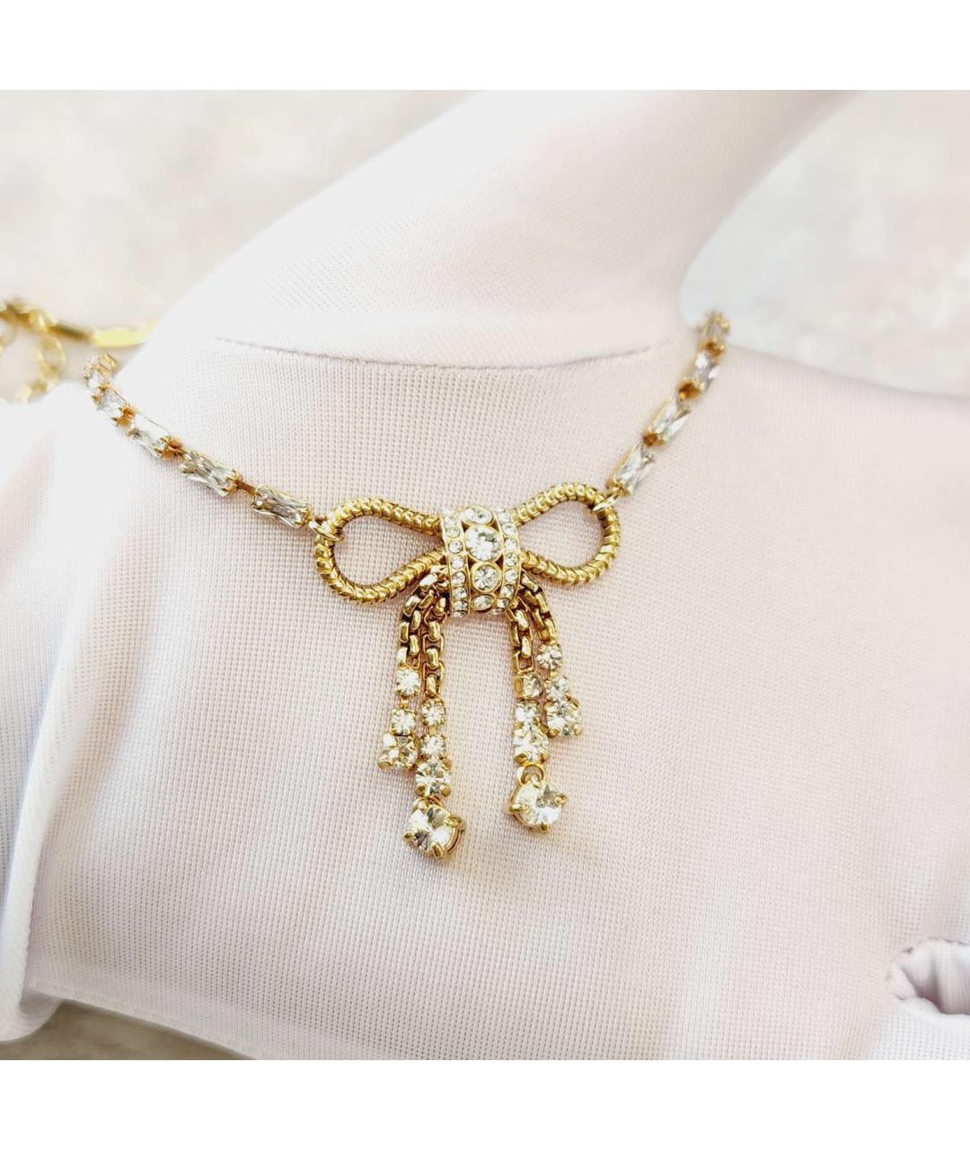 MIU MIU Золотое колье, фото 6