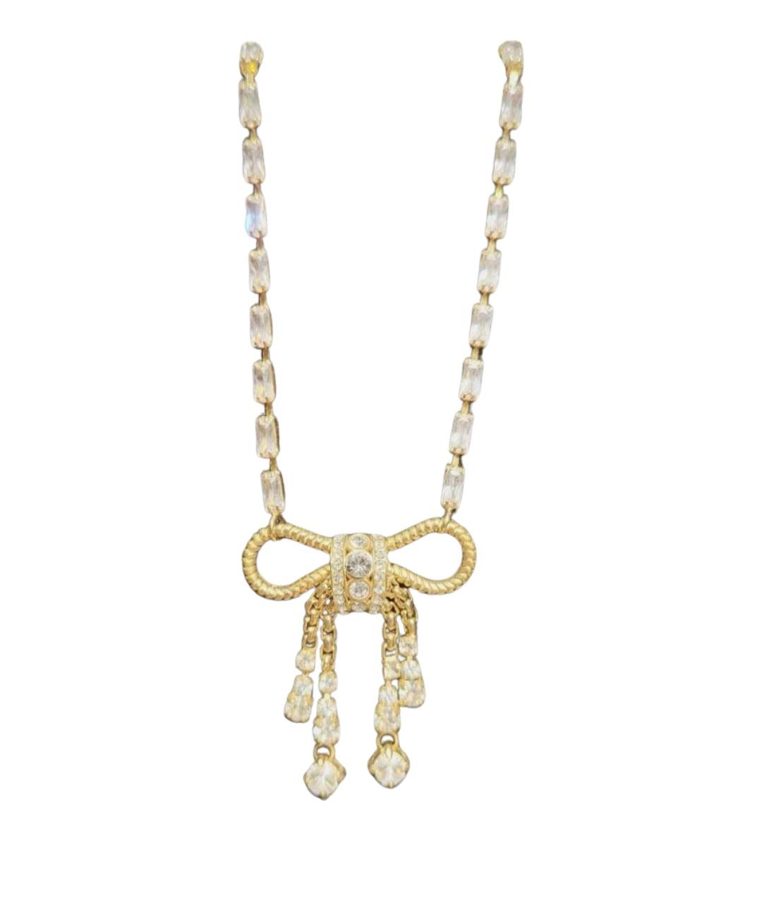 MIU MIU Золотое колье, фото 1